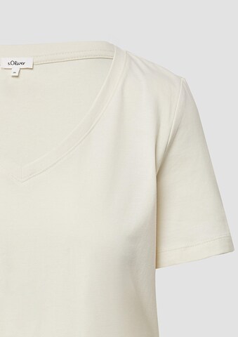 s.Oliver Shirt in Beige
