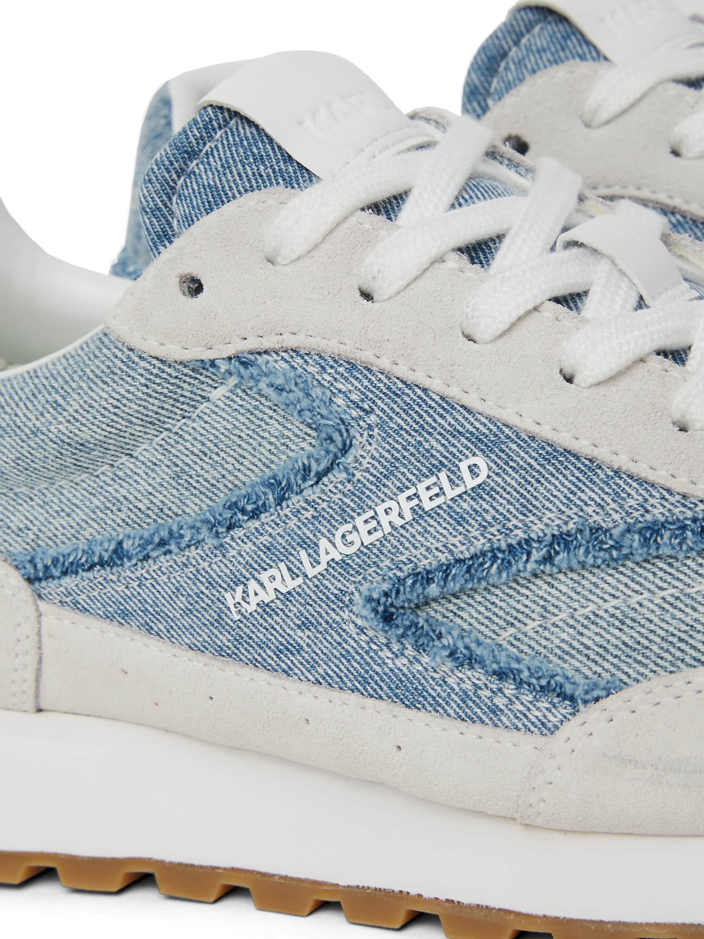 KARL LAGERFELD JEANS Platform trainers 'Kairo' in White