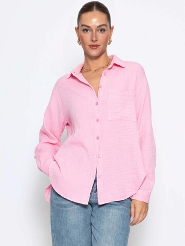 SASSYCLASSY Bluse‌‌‌‌‌‌‌‌‌ in Pink