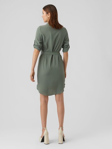 VERO MODA Blousejurk in Groen