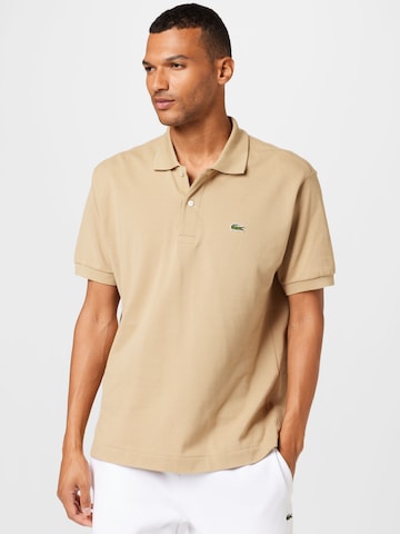 LACOSTE Regular Fit Poloshirt in Braun: predná strana