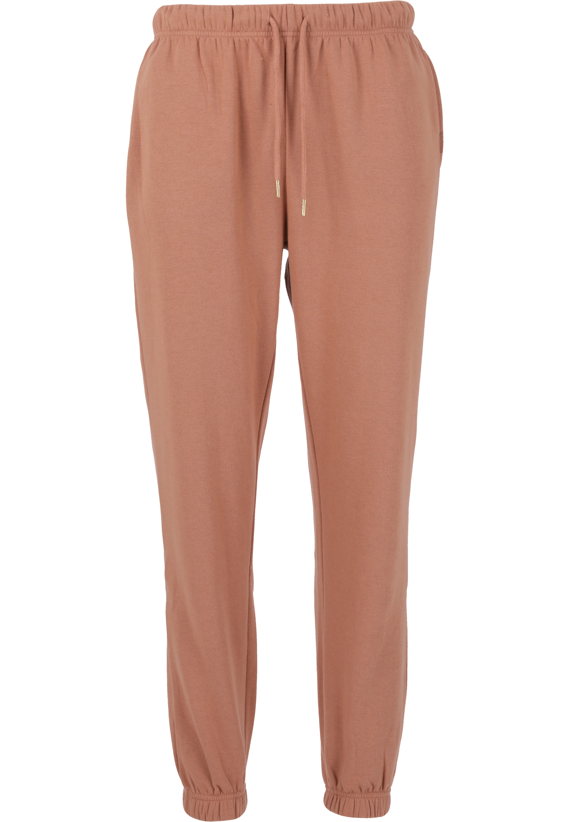 Athlecia Zúžený Sportovní kalhoty 'Soffina' – hnědá: přední strana