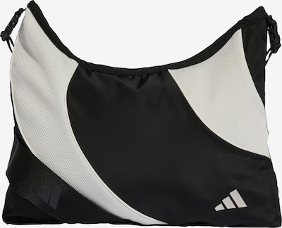 One Size dydžio Sportinis krepšys 'Hero Saccoche' iš ADIDAS PERFORMANCE, spalva – juoda / balta, Prekių apžvalga