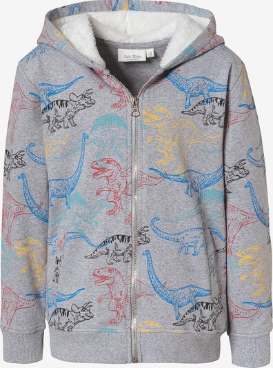 myToys COLLECTION Zip-Up Hoodie in Blue / Yellow / Grey / Red, Item view
