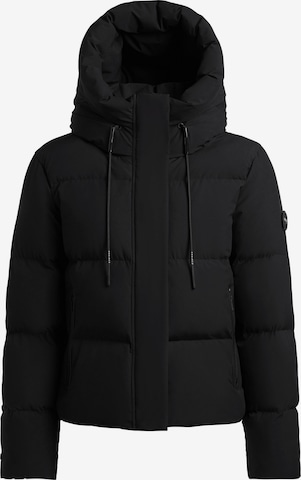 khujo Winterjas 'Enits2' in Zwart: voorkant