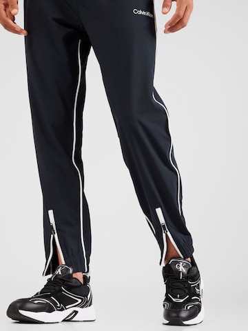 Calvin Klein Sport Tapered Workout Pants in Black