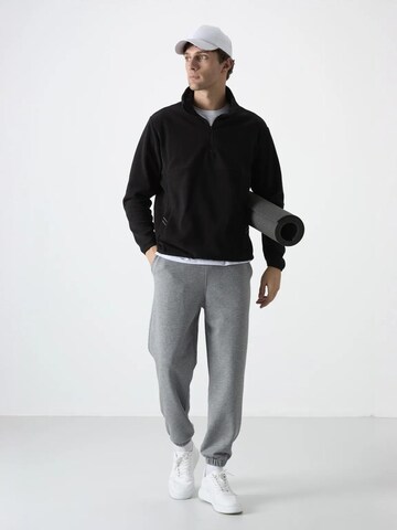 Tommy Life Fleece jas in Zwart