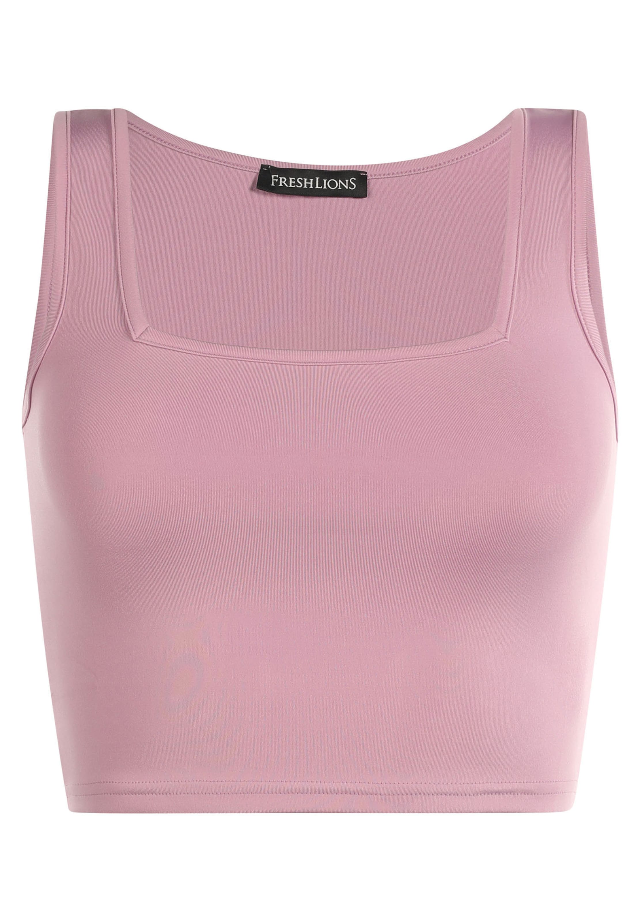 FRESHLIONS Top 'Lujita' in Purple: front