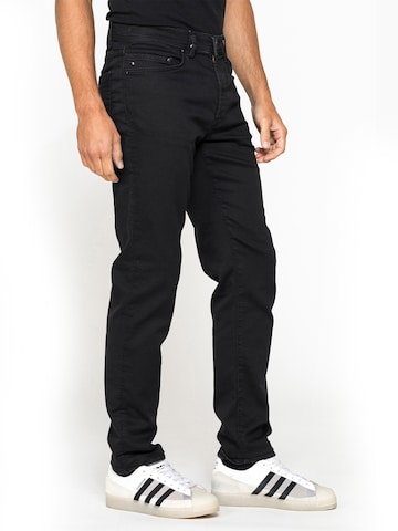 Carrera Jeans Regular Jeans 'Overdyed Passport'‌‌‌‌ in Schwarz