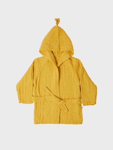 OrganicEra Bathrobe in Yellow: front