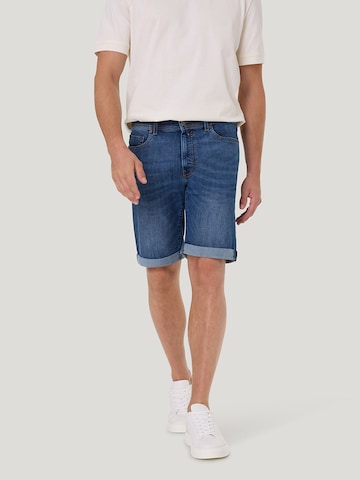 PIERRE CARDIN Regular Shorts 'Sisteron' in Blau: Vorderseite