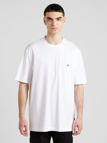 BOSS T-Shirt ' C-Taut 01 ' in Weiß: Vorderseite