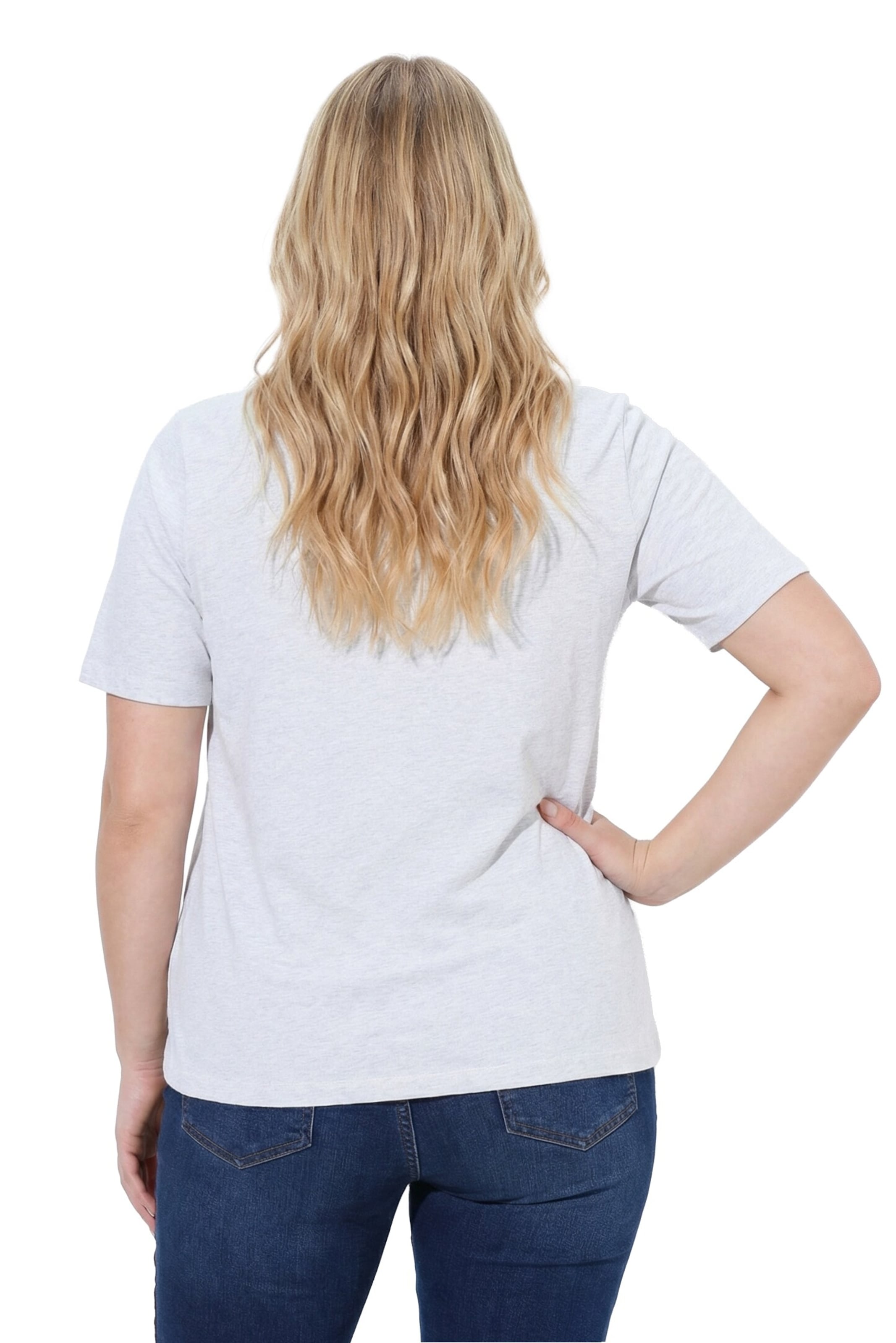 Ulla Popken Shirt in Grijs