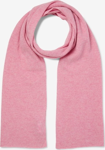 Écharpe Marie Lund en rose : devant