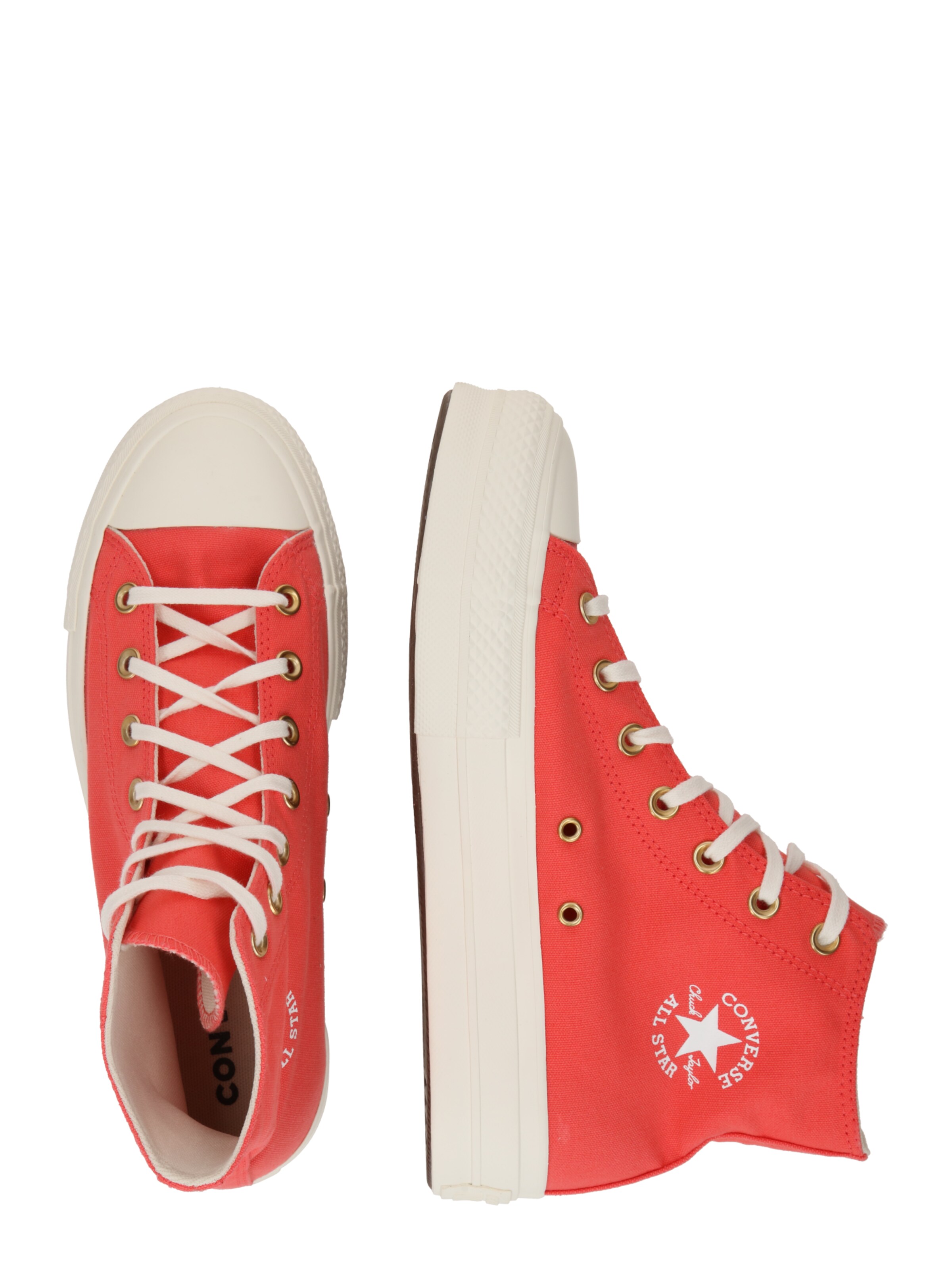CONVERSE Sneaker high 'Chuck Taylor All Star' i rød