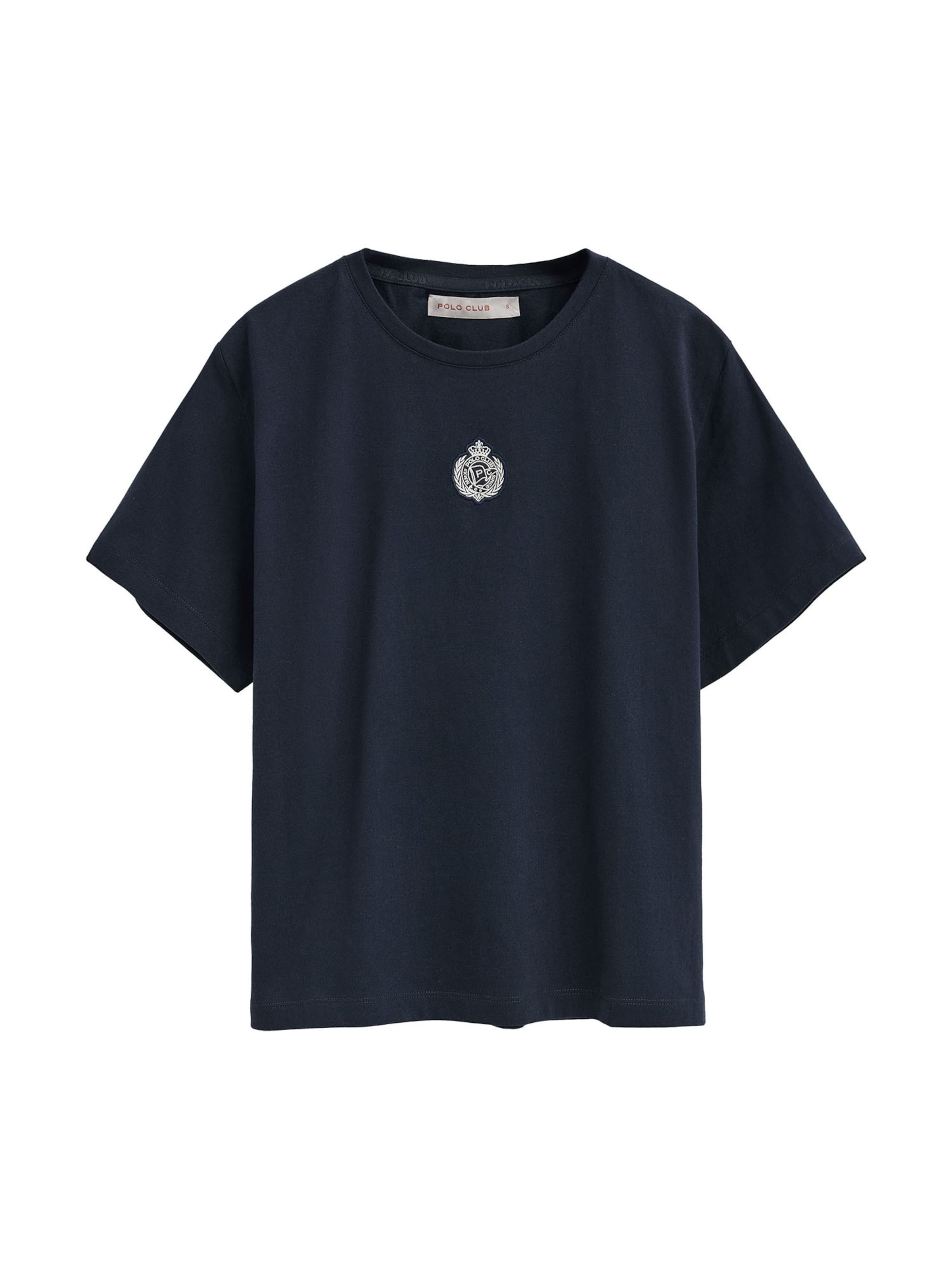 Polo Club Shirt in Blue: front