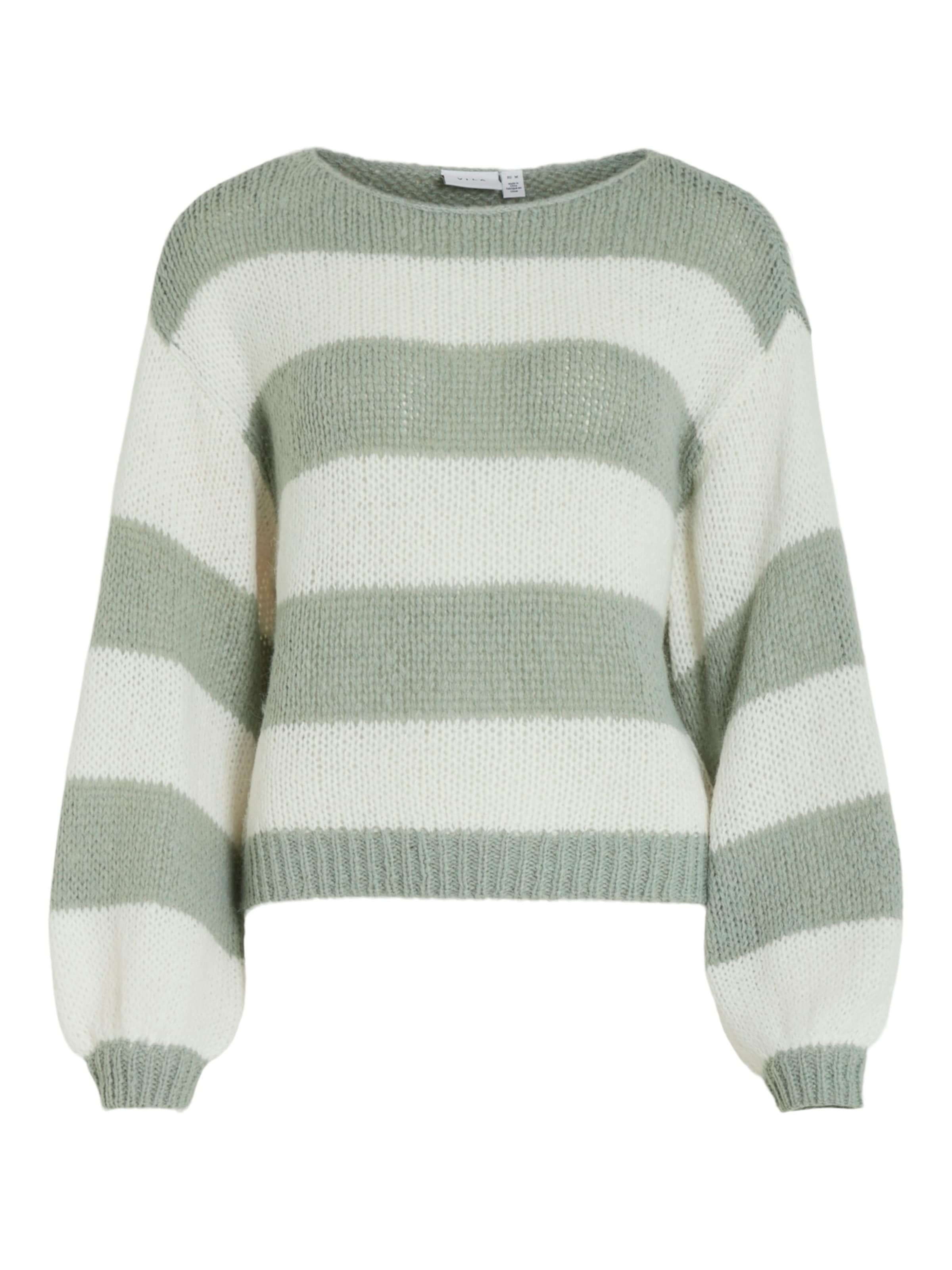 VILA Trui 'VIChoca' in Wit: voorkant