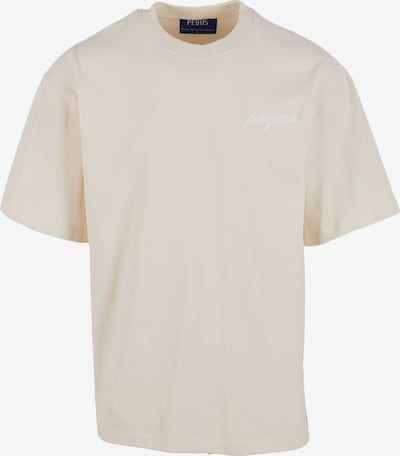 Marškinėliai iš Pequs, spalva – gelsvai pilka spalva / balta, Prekių apžvalga