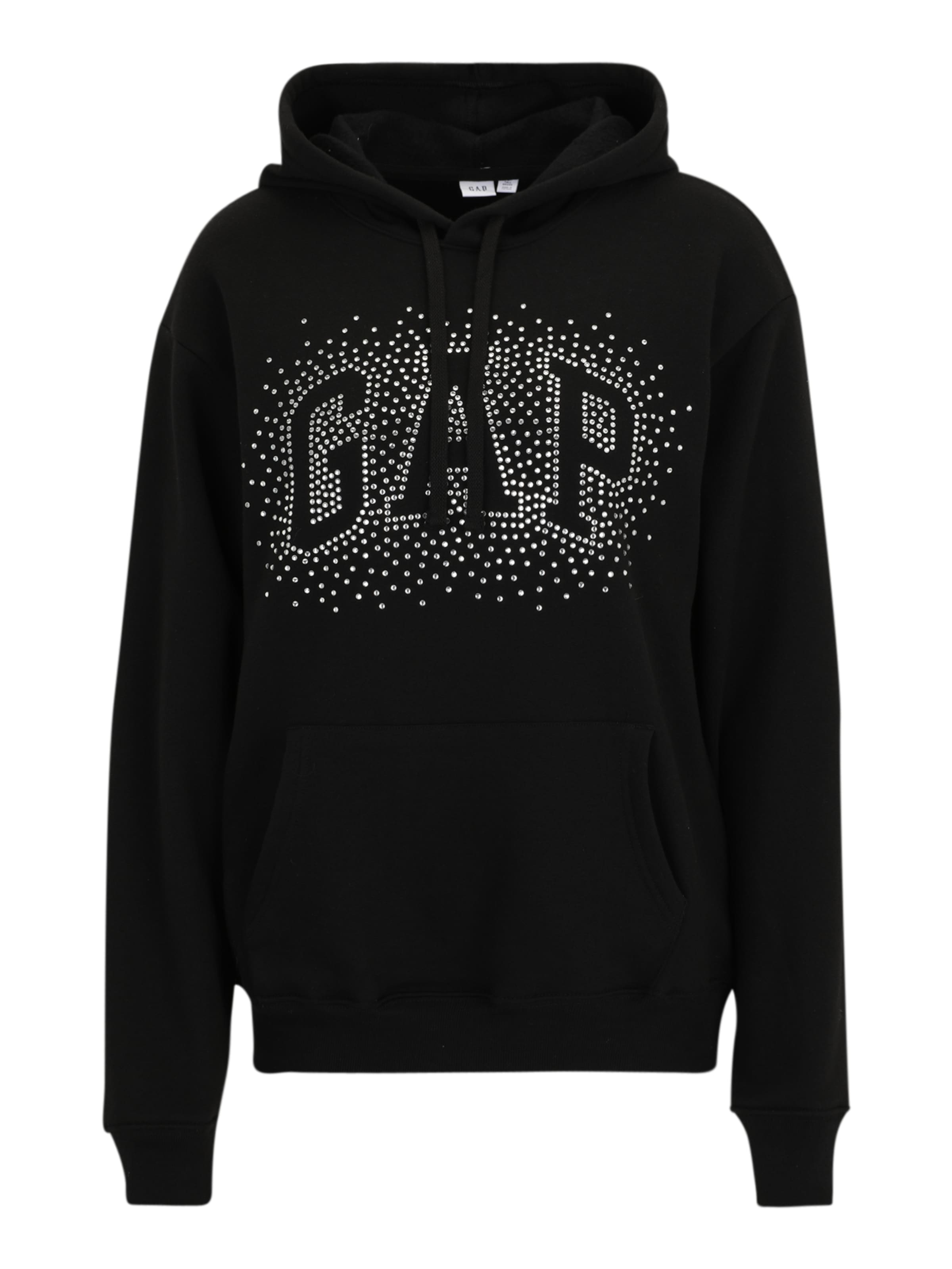 Gap Tall - Sweatshirt 'HERITAGE' em preto: frente