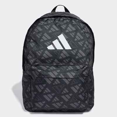 ADIDAS PERFORMANCE Sportrucksack in dunkelgrau / schwarz / weiß, Produktansicht