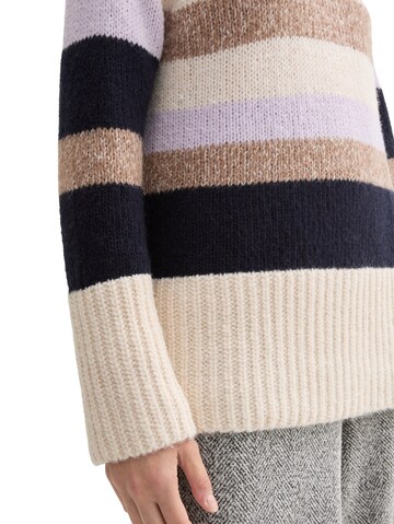 TOM TAILOR Pullover i beige