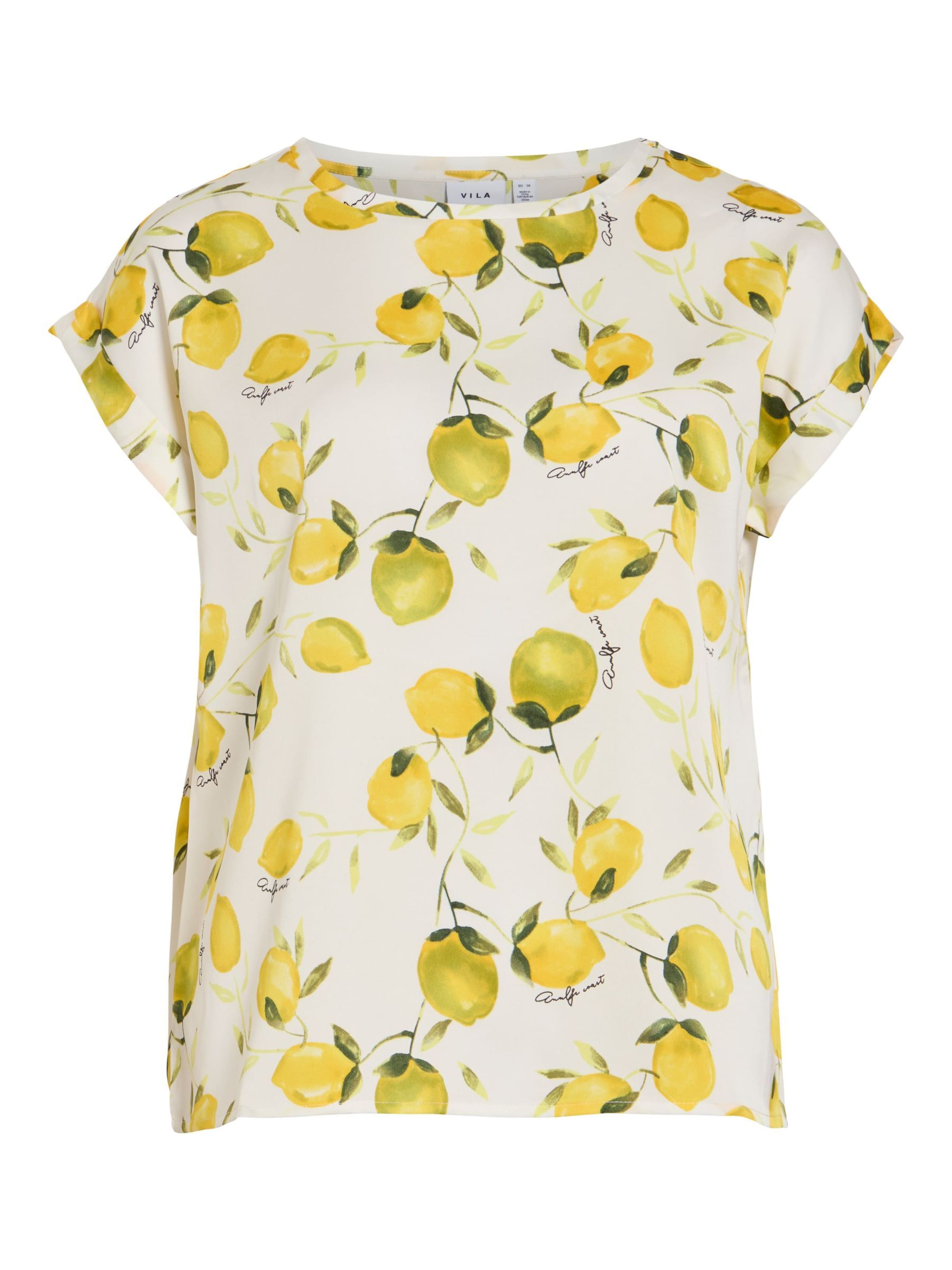 VILA Shirt 'VIEllette' in White: front