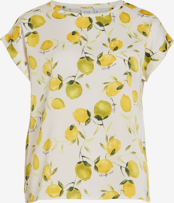 VILA Shirt 'VIEllette' in White: front