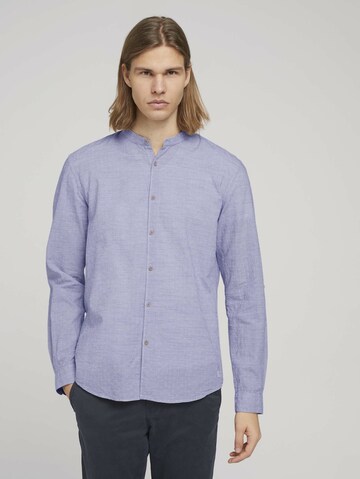 TOM TAILOR DENIM - Regular Fit Camisa em azul