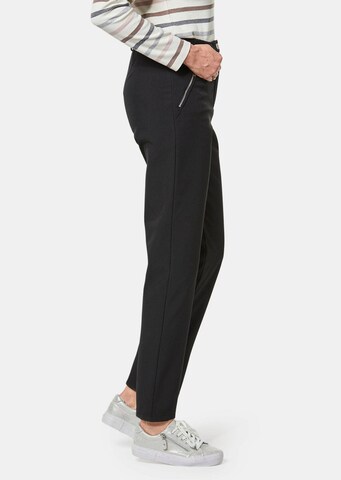 Goldner Regular Weatherproof pants 'CARLA' in Black