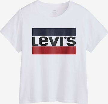 Levi's® Plus Shirt 'The Perfect' in Wit: voorkant