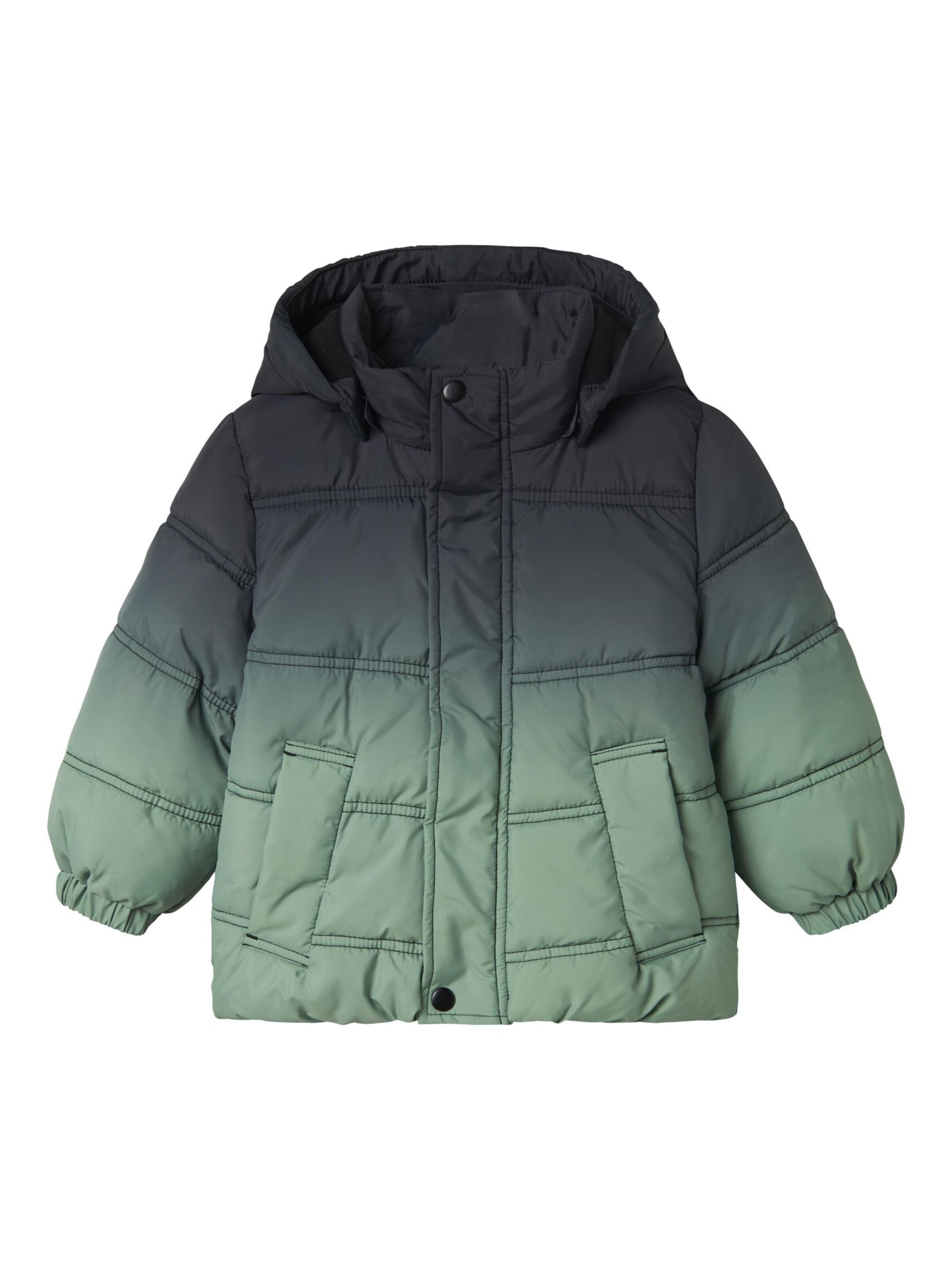 NAME IT Tussenjas in Groen: voorkant