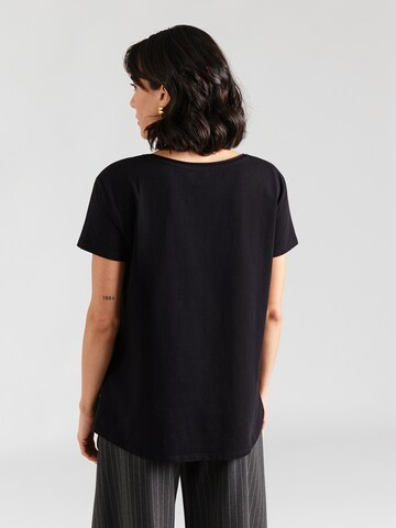 miss goodlife T-Shirt 'Detox With Champagne' in Schwarz