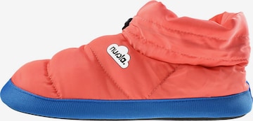 Nuvola. Hausschuh 'Boot Home Party' in Orange: Vorderseite