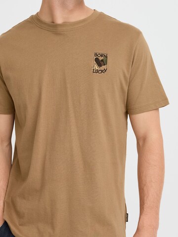 T-Shirt BLEND en marron