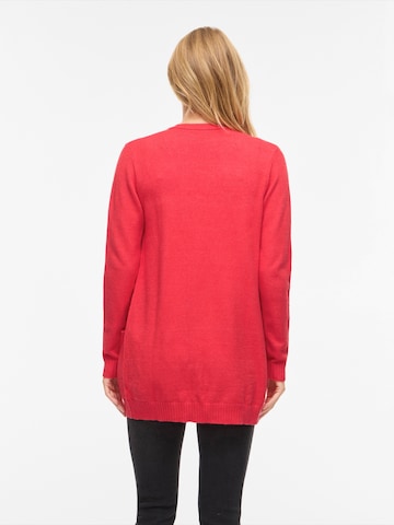 VILA Pletena jopa 'VIRil' | rdeča barva