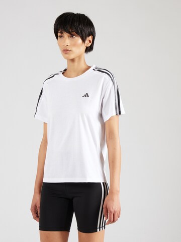 ADIDAS PERFORMANCE - Camiseta funcional 'Own the Run' en blanco: frente