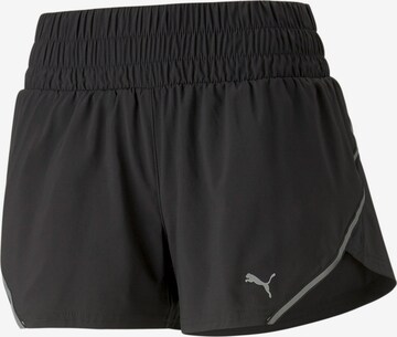PUMA Workout Pants in Black: front