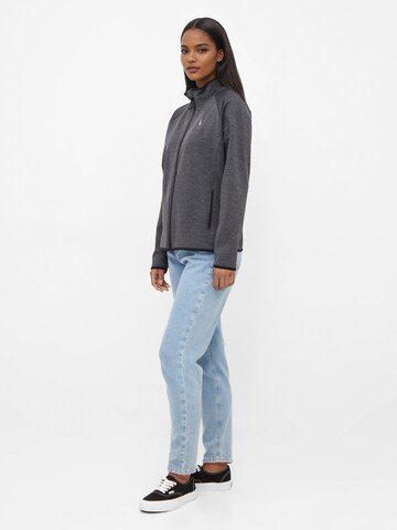 NIKIN Fleece jacket 'TreeJacket Fleece Outdoor Women' in Grey