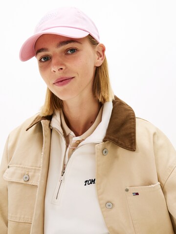Tommy Jeans Cap in Pink: front