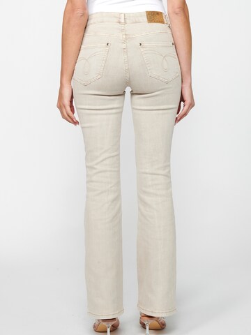 évasé Jean KOROSHI en beige
