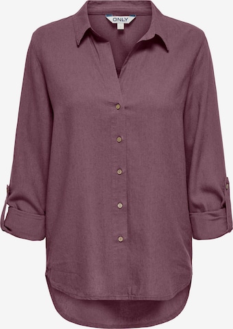 ONLY Blouse 'ONLGoa' in Lila: voorkant