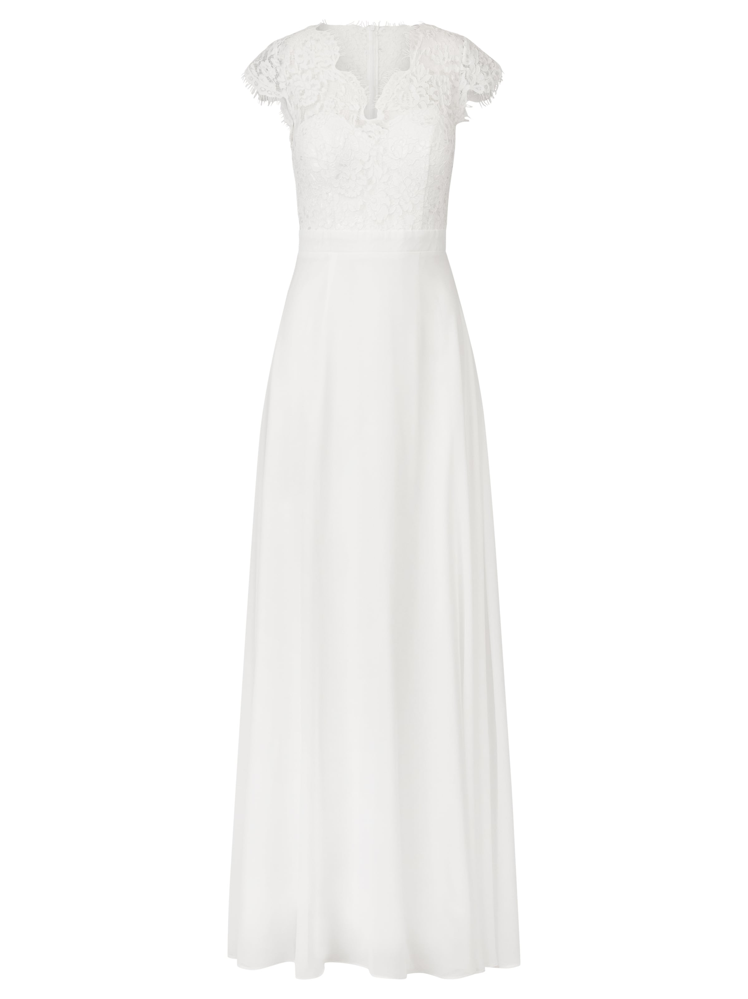 Kraimod Evening Dress in White: front