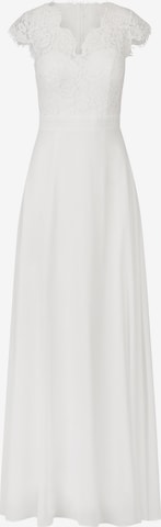 Kraimod Вечернее платье в Белый: спереди