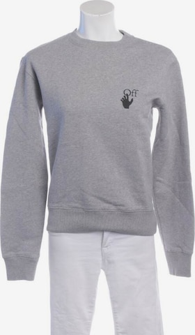 Off-White Sweatshirt & Zip-Up Hoodie in XXS in Grey: front