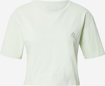 T-shirt NU-IN en vert : devant