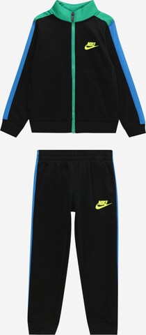 Nike Sportswear Jogginganzug in Schwarz: predná strana