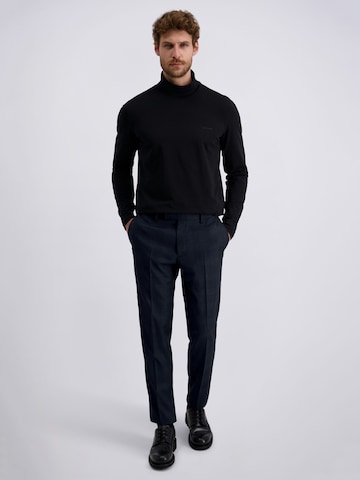 PIERRE CARDIN Regular Trousers with creases 'Ryan' in Blue