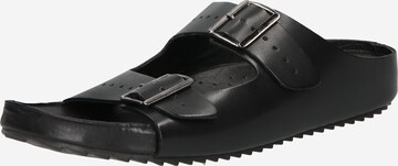 Bata Mule in Black: front