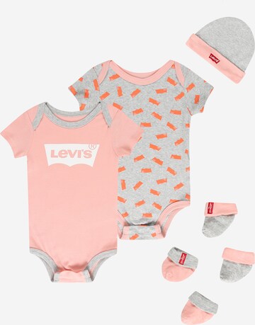 Levi's Kids Set in Grey: front