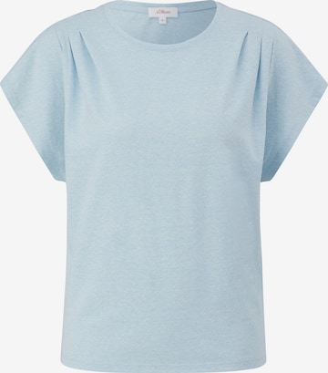 s.Oliver Shirt in Blue: front